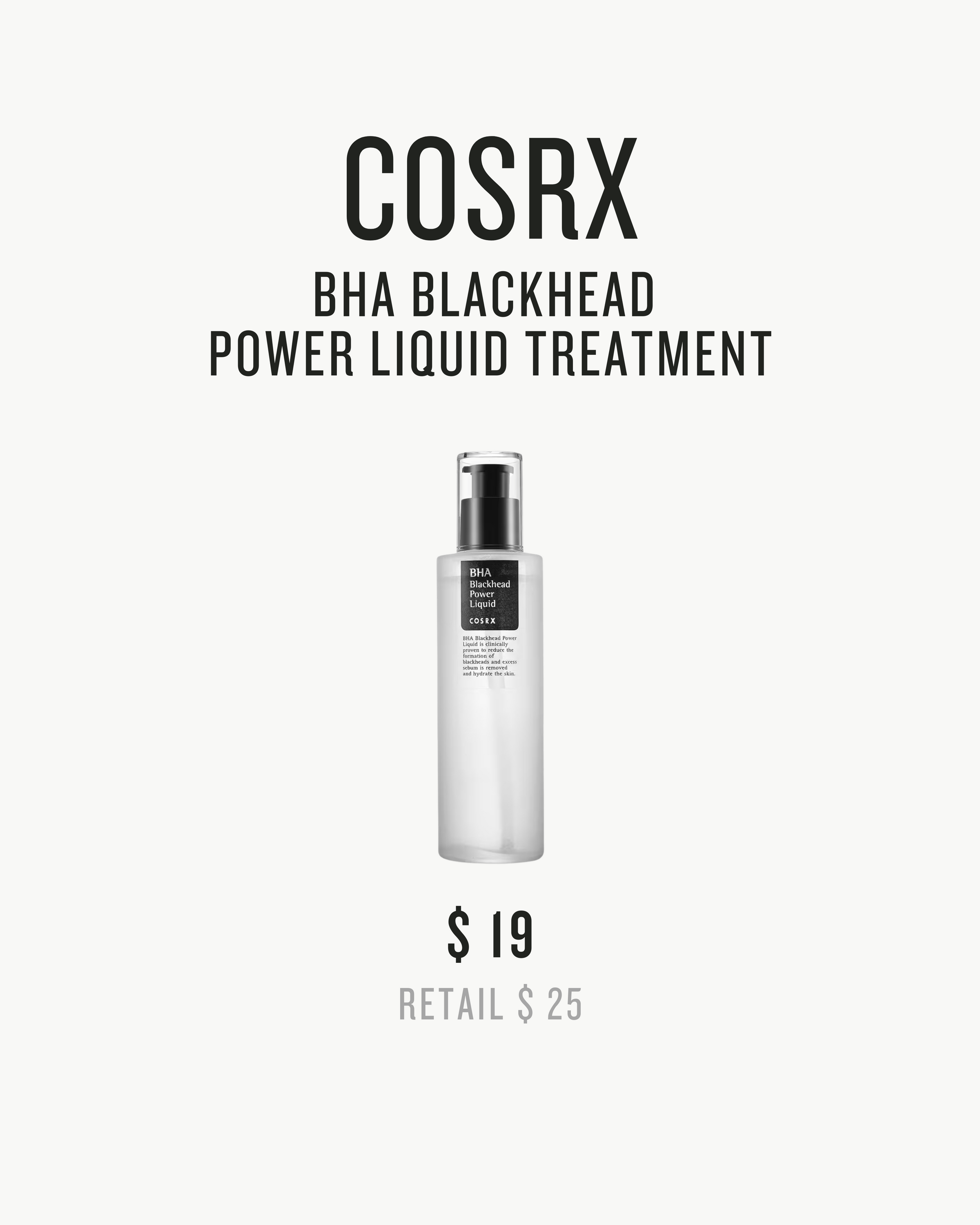 BHA Blackhead  Power Liquid Treatment