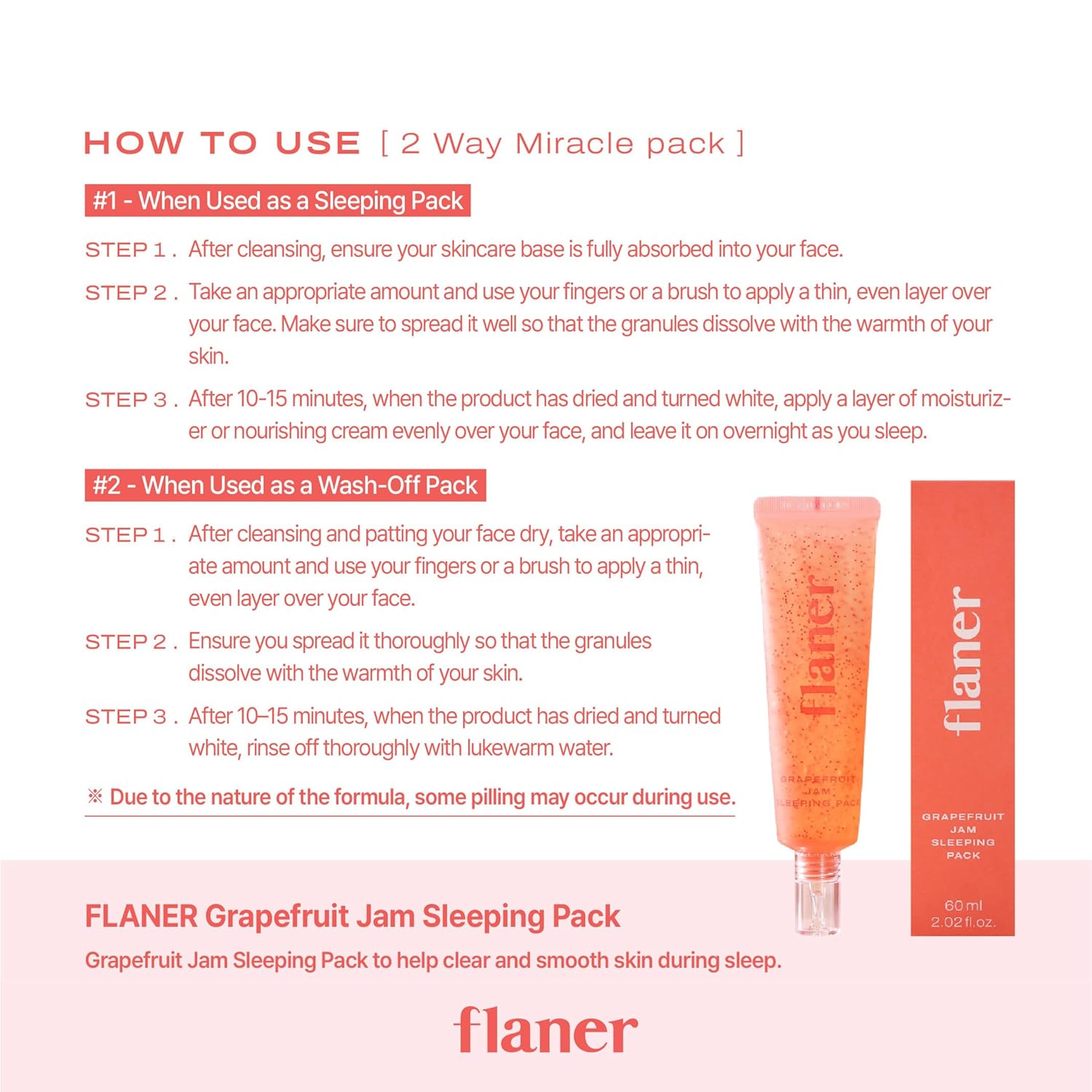 Grapefruit Sleeping Mask 100g