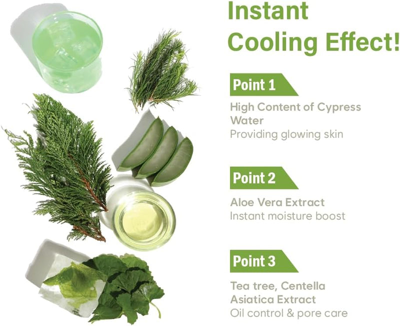 [ Flaner ] Cypress Aloe Calming Toner Pads 70 Sheets