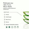 [ Masque Ology ] Aloe Vera Gel Mask(12 pack)| Hydrating & Soothing Sheet Mask
