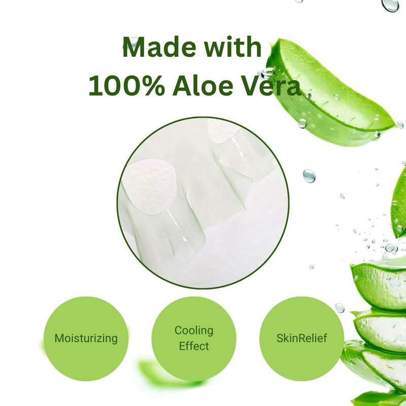 [ Masque Ology ] Aloe Vera Gel Mask(12 pack)| Hydrating & Soothing Sheet Mask