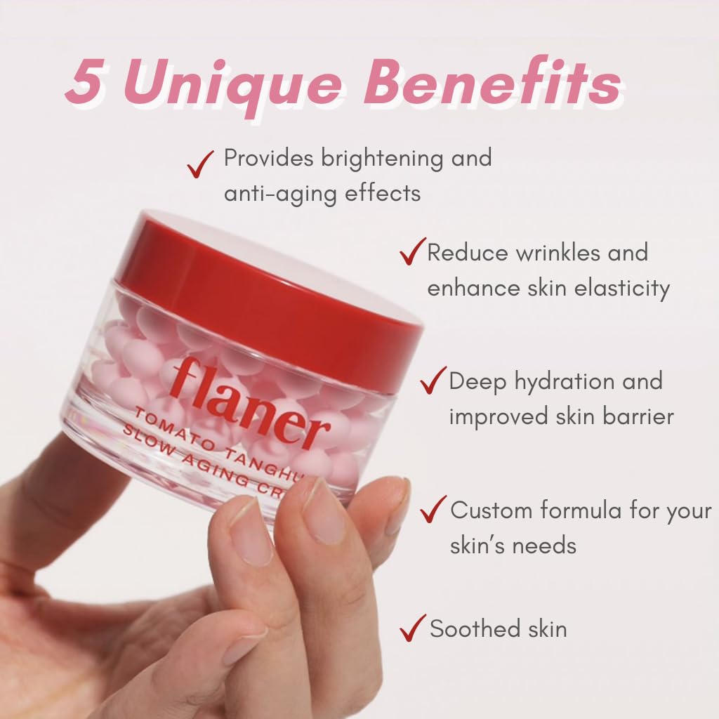 [ Flaner ] Tomato Face Moisturizer Cream 50ml
