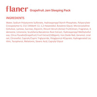 [ Flaner ] Grapefruit Sleeping Mask 100g