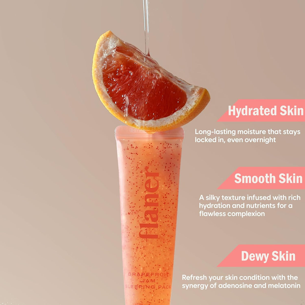 [ Flaner ] Grapefruit Sleeping Mask 100g