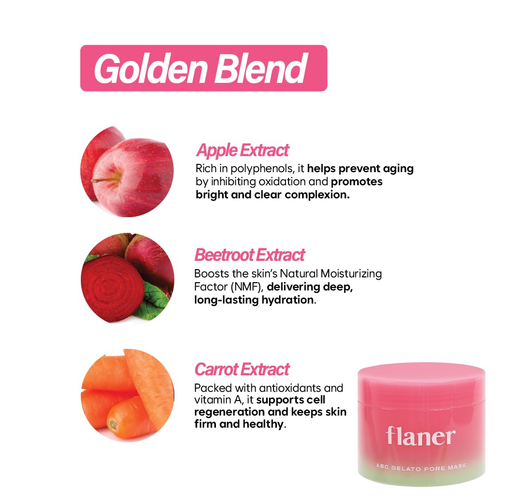 [ Flaner ] ABC Gelato Pore Mask 3.52 fl.oz