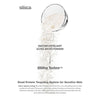 Water-activated enzyme powder foaming texture, close-up